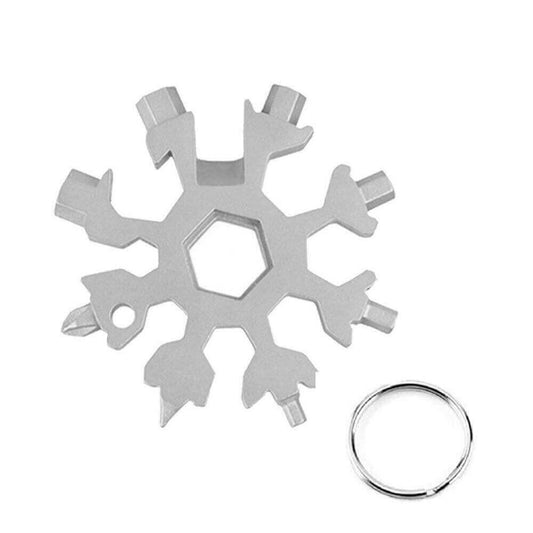 18 In 1 Snowflake Multitool Stainless Steel Tools Wine Bottle Opener