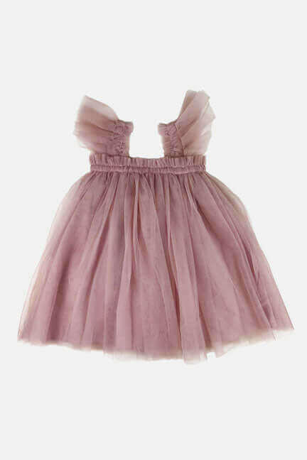 flutter tulle dress Multi Colors.