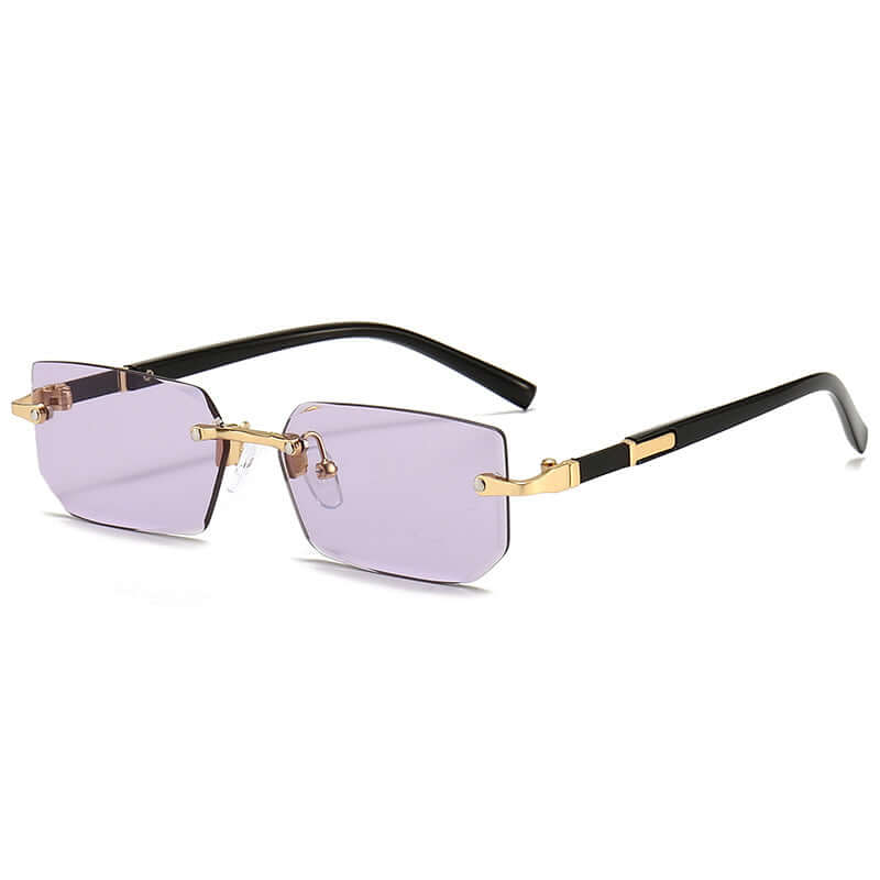 Women’s Rimless Jelly-Color Sunglasses