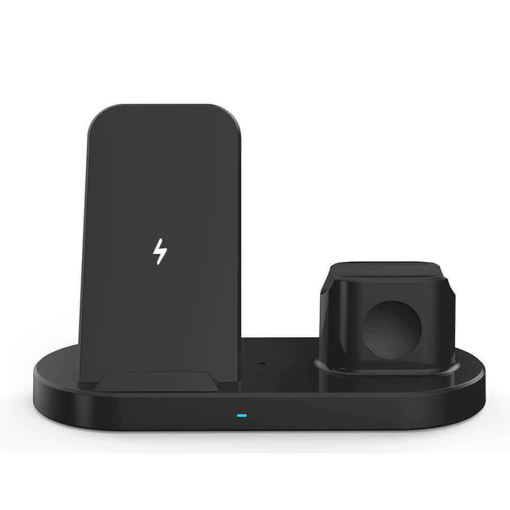 15W 3 In 1 Wireless Charger Stand for iPhone AirPods Pro Apple Watch.