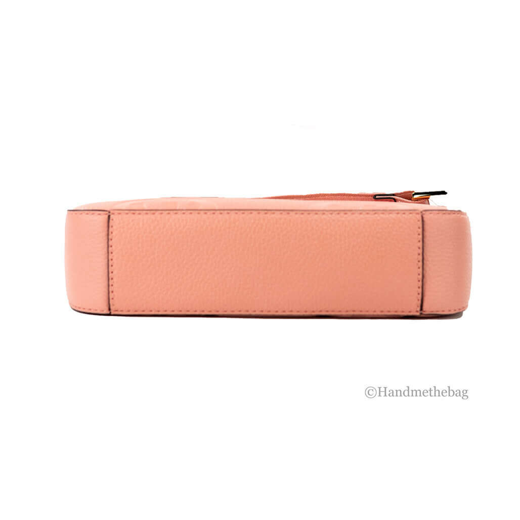 Michael Kors Jet Set Small Leather Crossbody Bag, Primrose