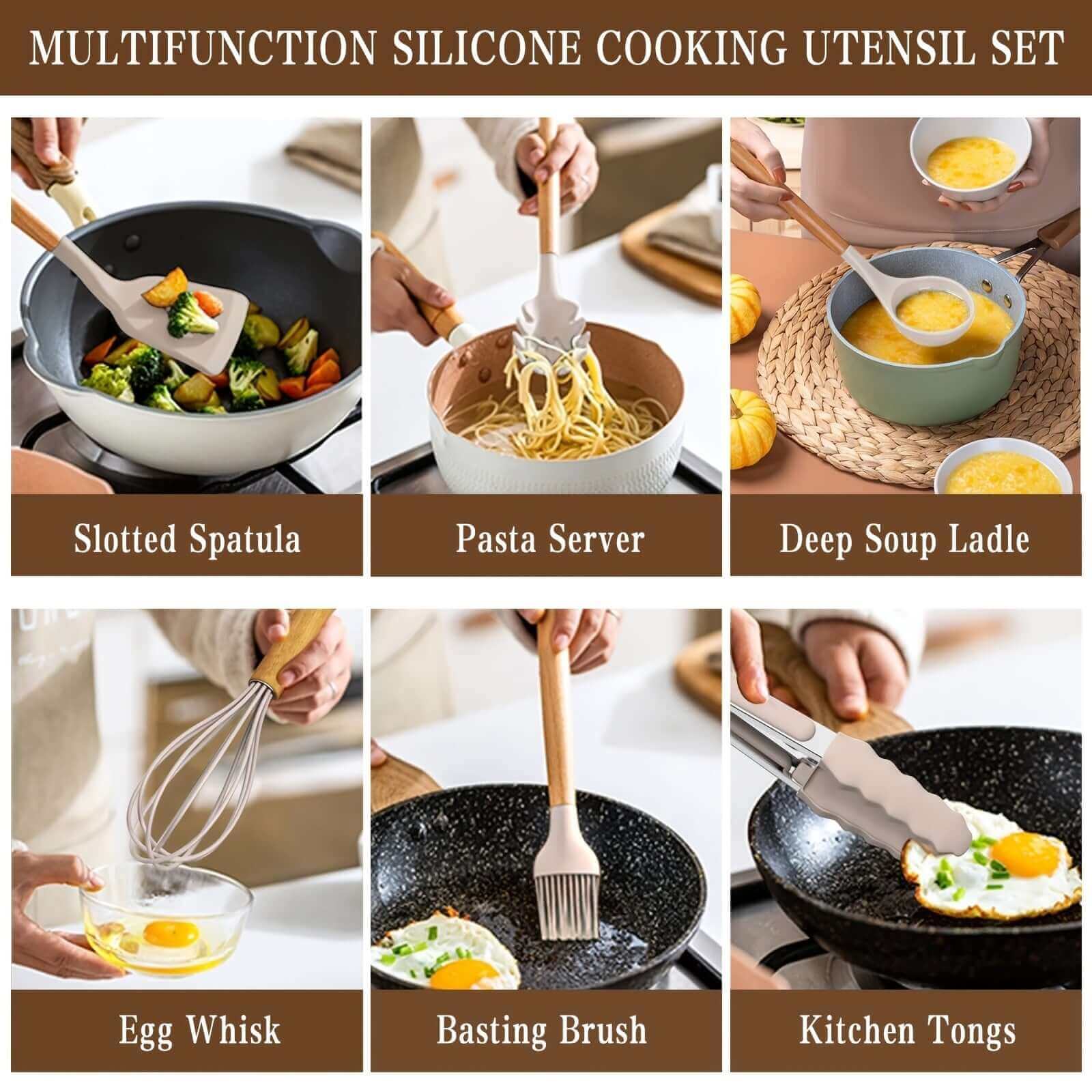 33pcs Kitchen Cooking Utensils Set