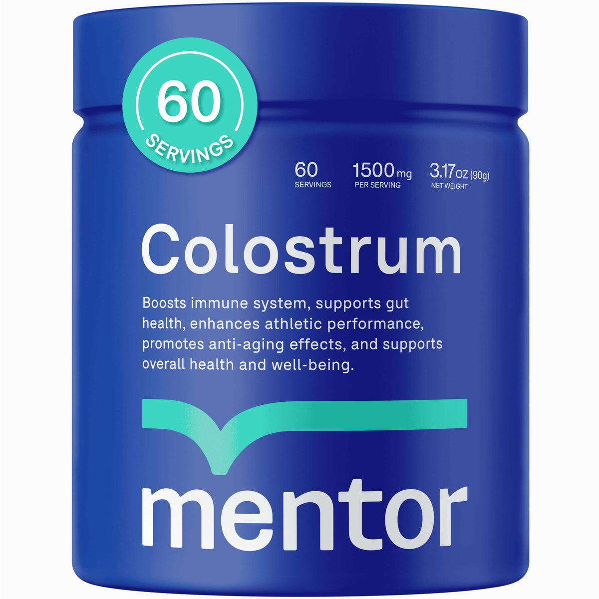 Mentor Unflavored Bovine Colostrum Powder