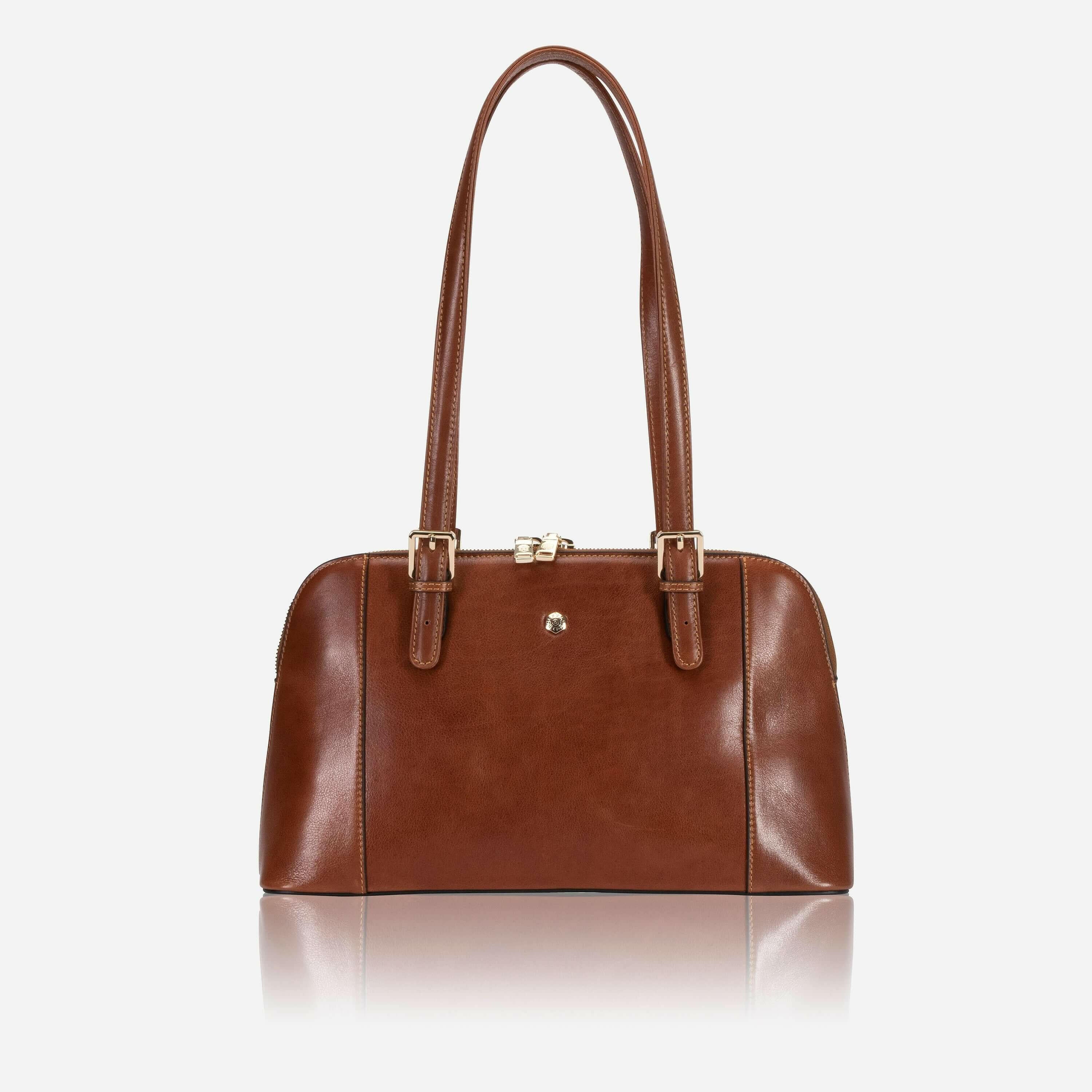 Madrid Handbag, Tan.