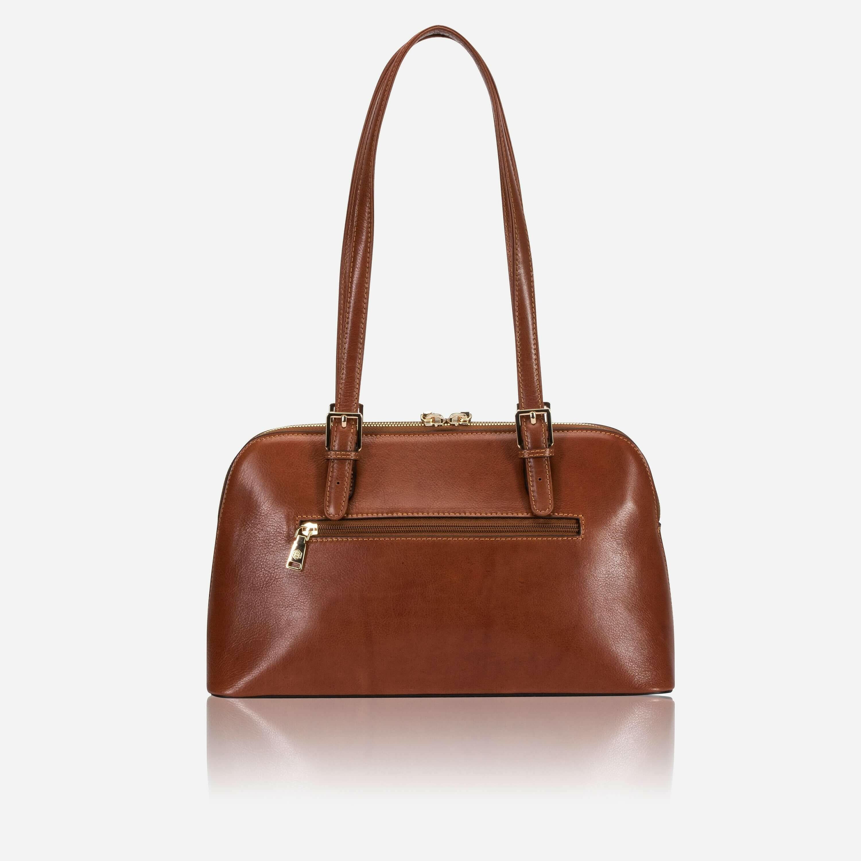 Madrid Handbag, Tan.