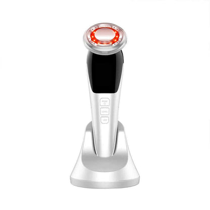 EMS Facial Massager LED light therapy Sonic Vibration Wrinkle Removal.