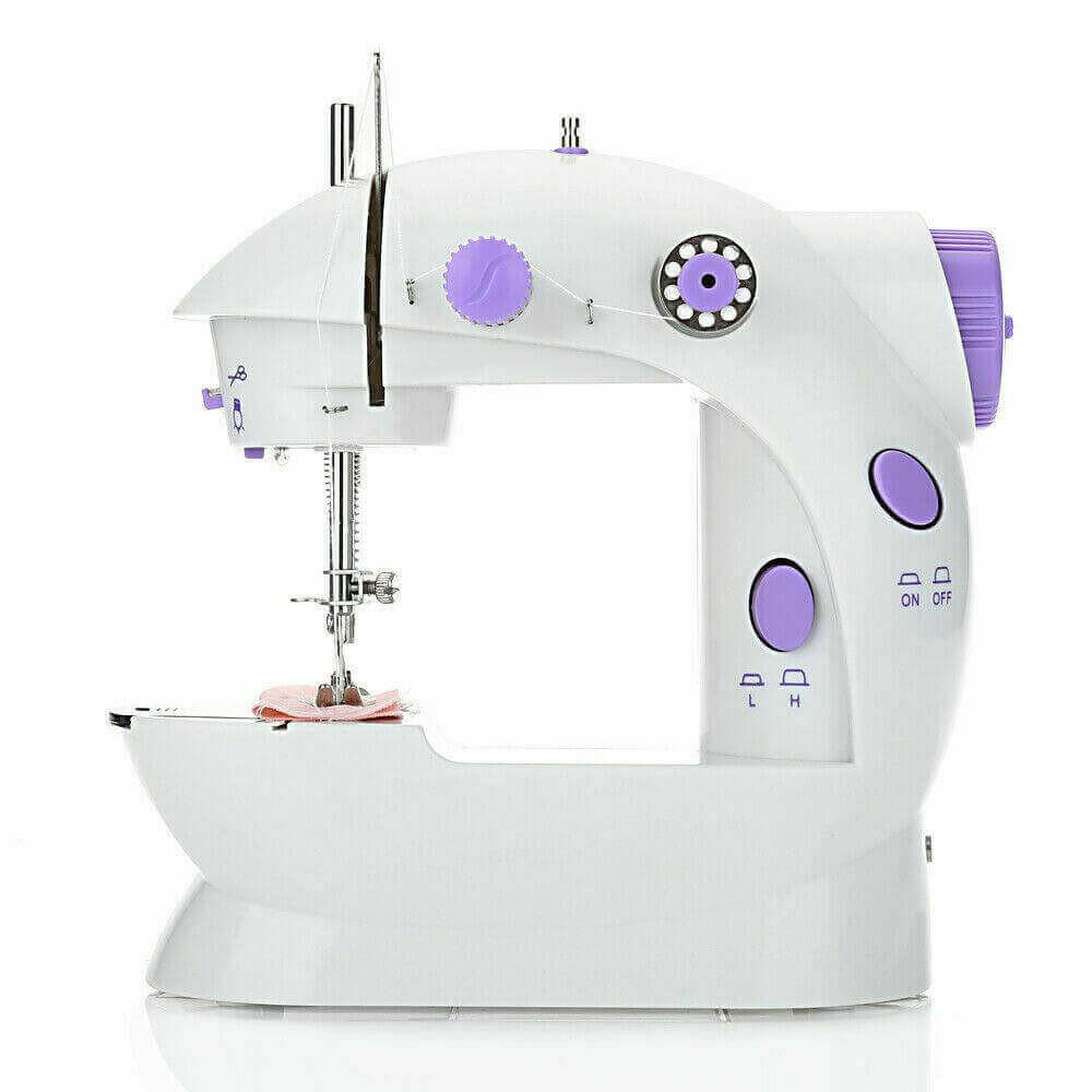 Mini Sewing Machine Electric Portable Crafting Mending Tool.