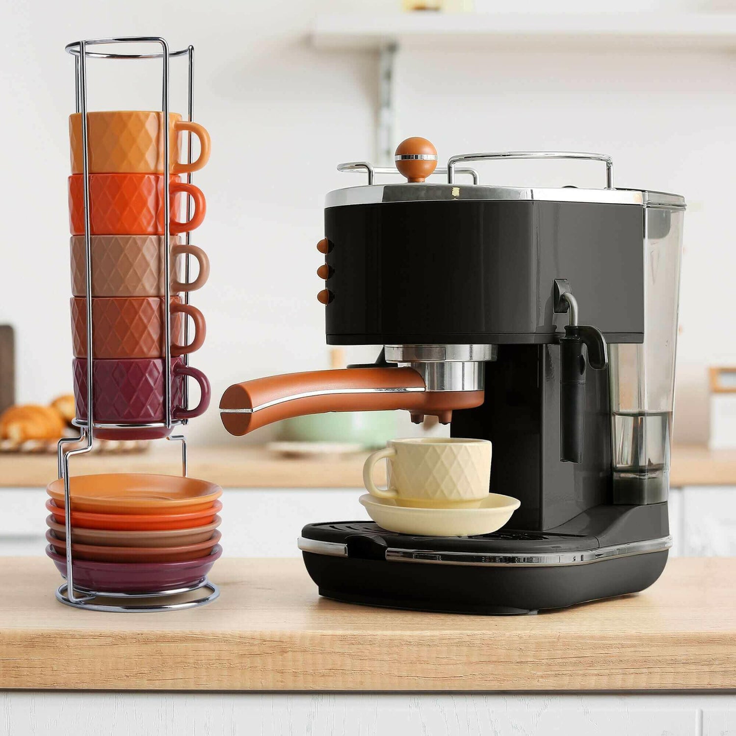 6er Espressotassen Set Palmanova Kollektion (Magma Edition)