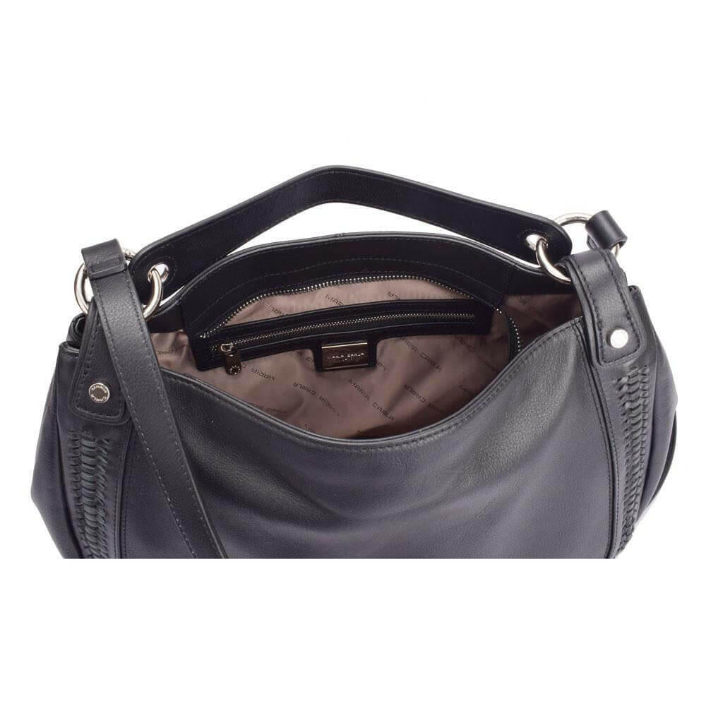 Maria Carla Woman's Fashion Luxury Leather Handbag, Smooth Leather.