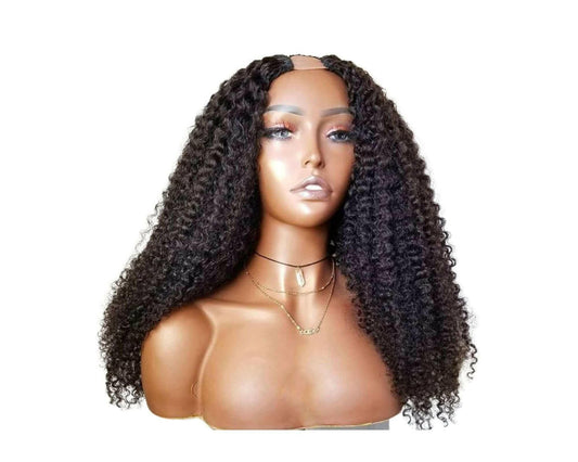 U Part Wig Deep Wave Human Hair Wigs For Black Women Brazilian Remy Ha.