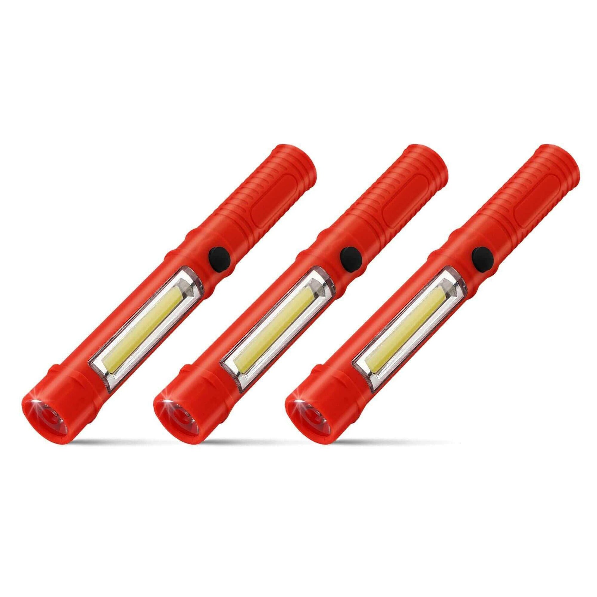 LED Pocket Flashlight with Magnetic Base & Clip.