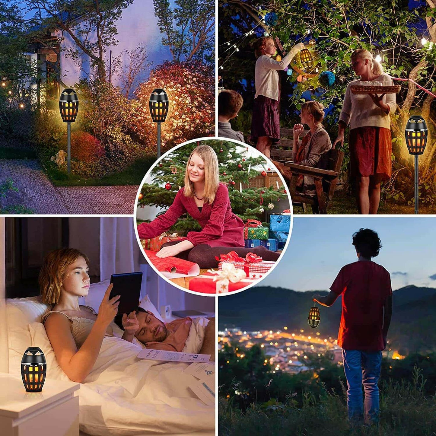 Tiki Tiki To To Outdoor LED Torch With Bluetooth Speaker.