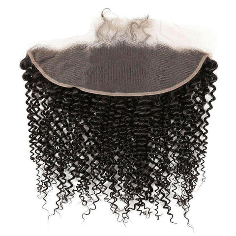 10A Grade 3/4 Kinky Curly Human Hair bundles with 4x4 Closures & 13x4.