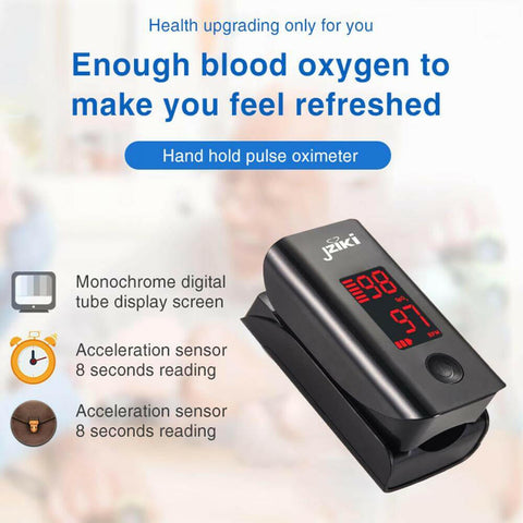 Fingertip Pulse Oximeter Portable Digital LED Display.