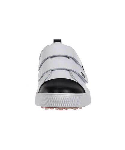 ANEW Golf: Men's Color Block Double Velcro Sneakers - Black.