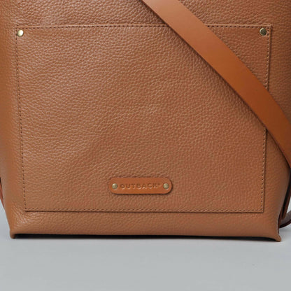 Jersey Leather Crossbody Bag