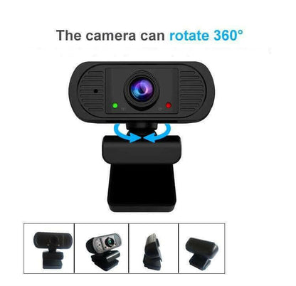 ZOOMEX 1080P HD Portable Camera And Mic For Video Chat.