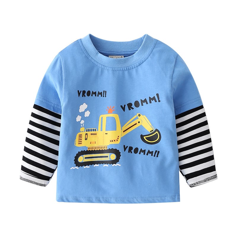 Cute Casual Cotton Round Neck Kids&