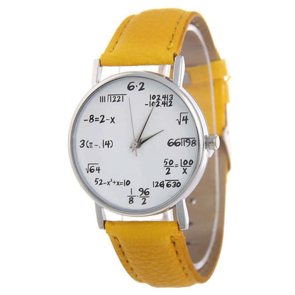 Equation Watch with PU Strap – 37mm