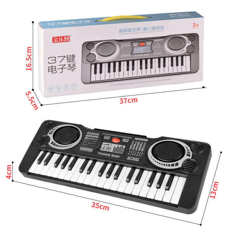 Kid's 37-key Electronic Musical Instrument Piano Toy.