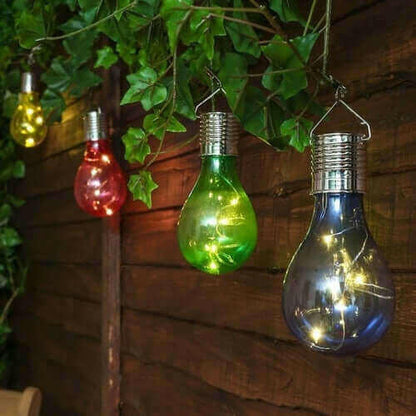 5 LED Bulb Waterproof Solar Rotatable Outdoor Garden.