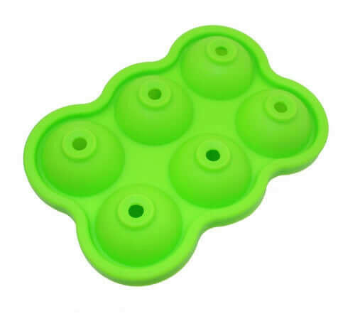 Large Ice Cube Maker Silicone Mold 6 Cell Ice Ball.