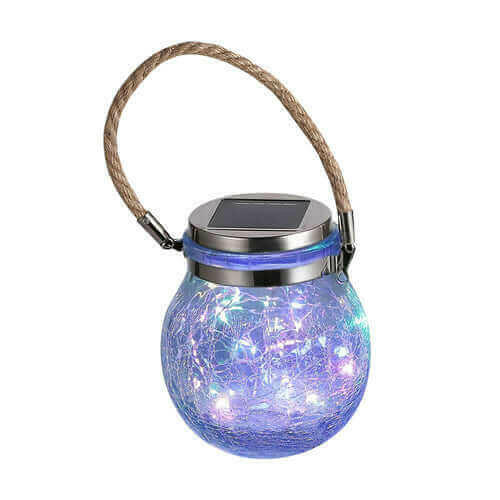 Outdoor Solar Crack Bottle 20 Light Waterproof Decoration Light