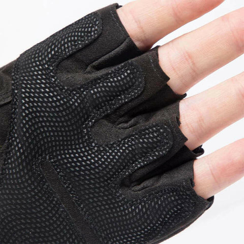 Mens Fingerless Gloves Outdoor Sports Tactical Protection Gloves Fit.