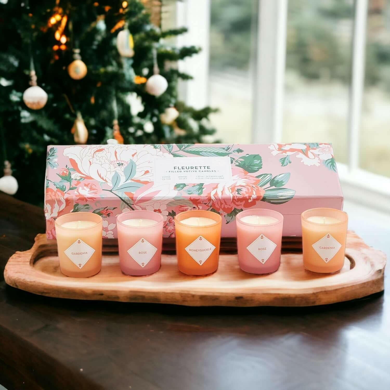 Secret Garden Candle Gift Set.