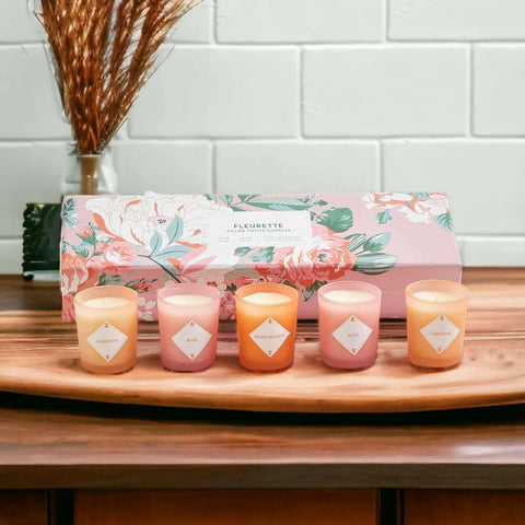 Secret Garden Candle Gift Set.