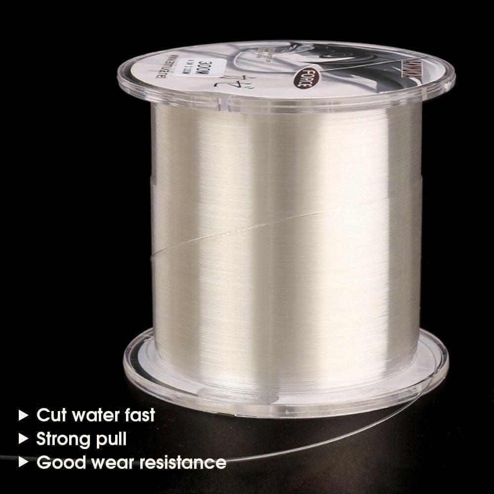 Fluorocarbon Coated Nylon Durable Fishing Line 300M/328Yds.