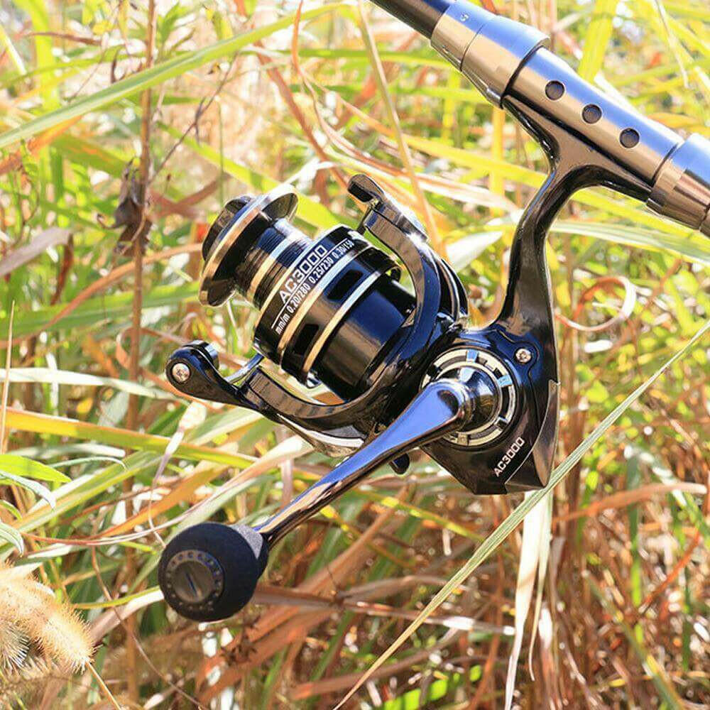 Fishing Metal Spinning Wheel Fshing Reel With Full Metal Rocker.