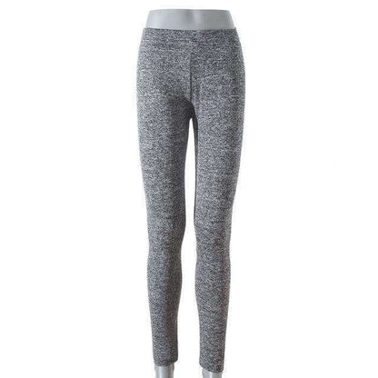 Gray Stretch Yoga Leggings