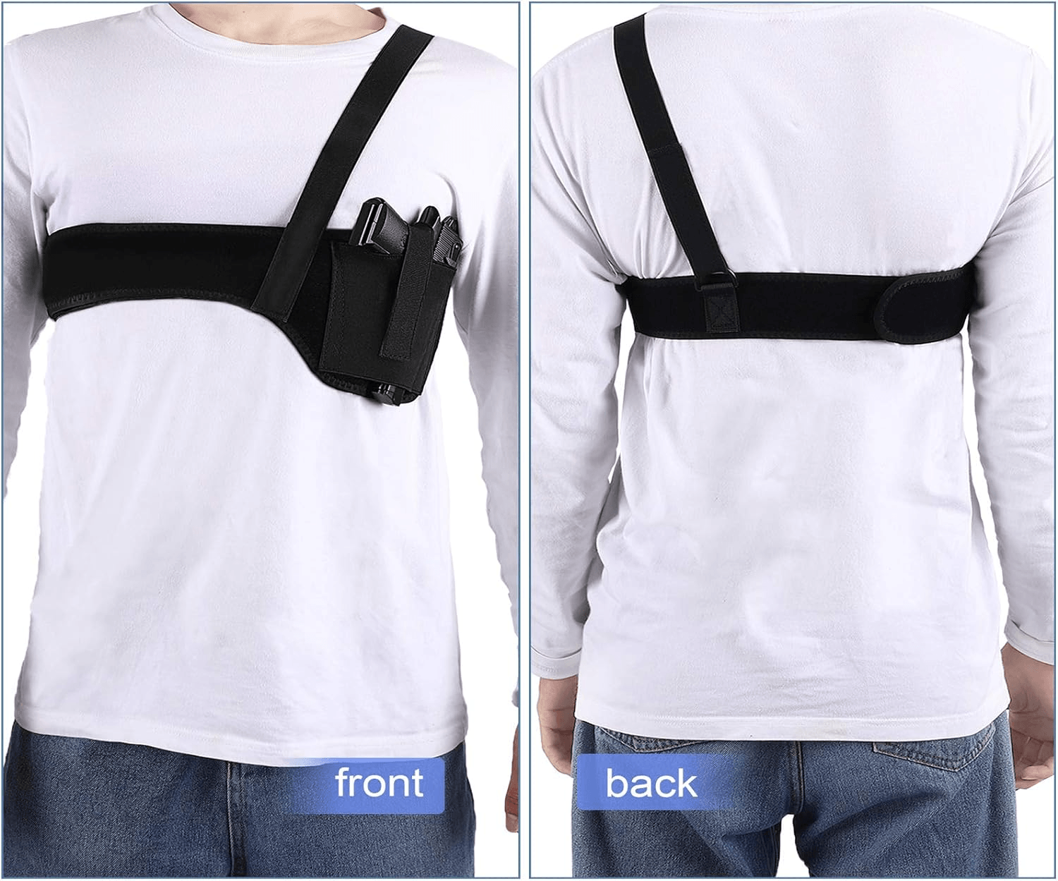 Tactical Concealed Carry Shoulder Waist Pistol Hand Gun Holder Holster