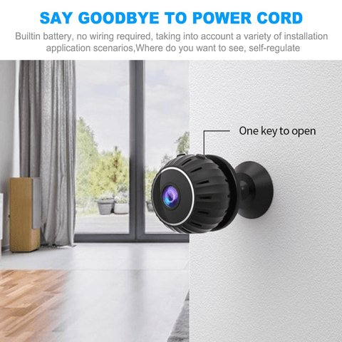 Mini Hidden Spy Nanny Camera Wireless Nanny Cam WiFi Home Security HD