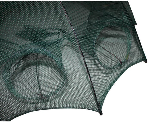 Fishing Bait Trap Crab Net Crawdad Shrimp Cast Dip Cage Fish Minnow