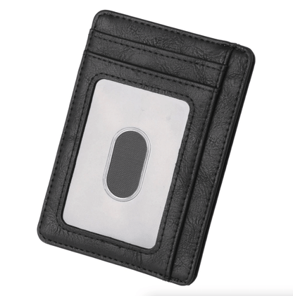 Mens Leather Slim Wallet Credit Card Holder RFID Blocking Pocket ID