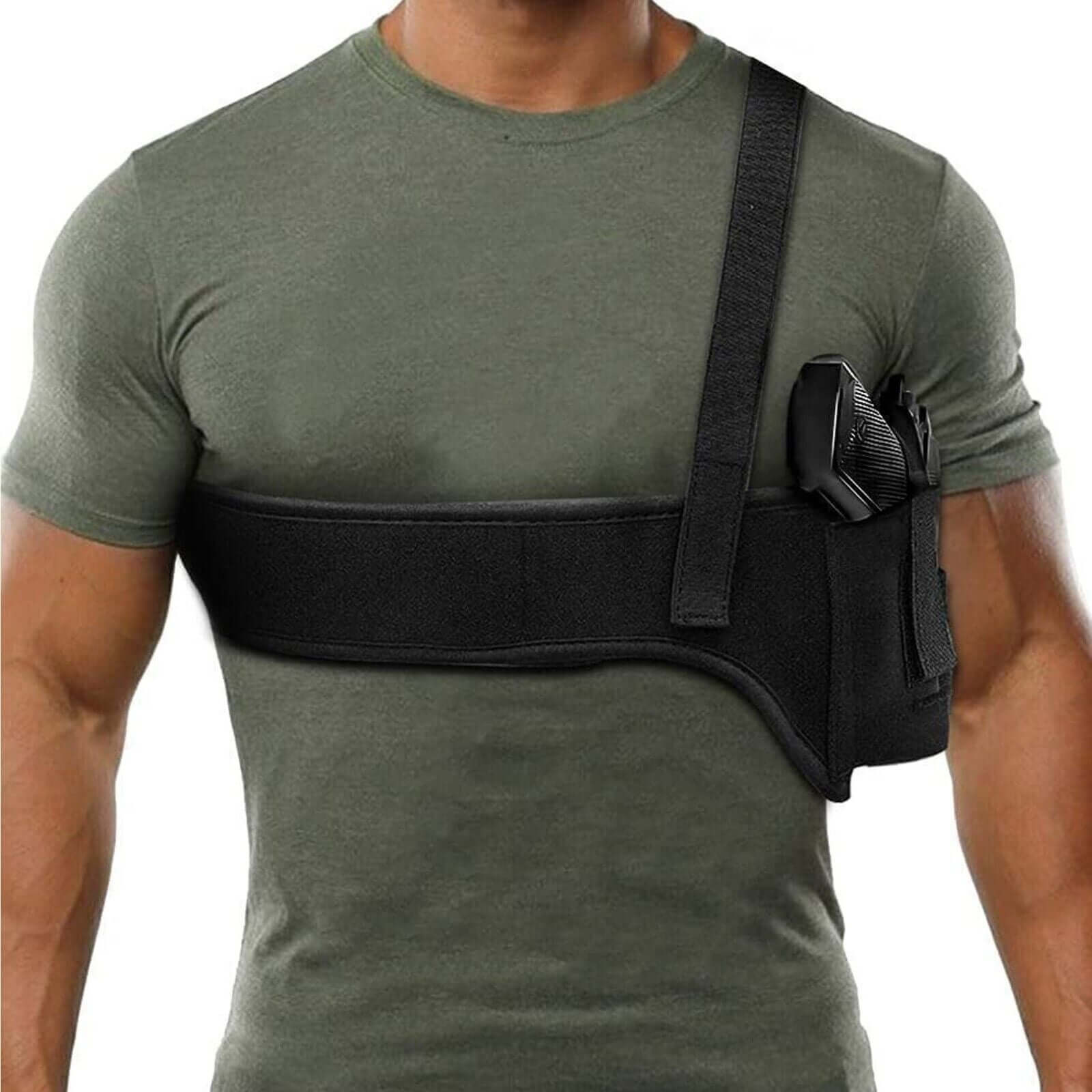 Tactical Concealed Carry Shoulder Waist Pistol Hand Gun Holder Holster