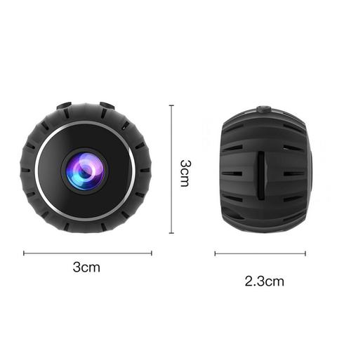 Mini Hidden Spy Nanny Camera Wireless Nanny Cam WiFi Home Security HD