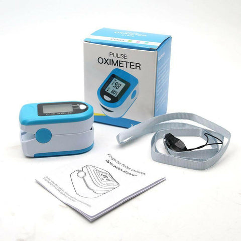 Portable Fingertip Pulse Oximeter Blood Oxygen Monitor Saturation