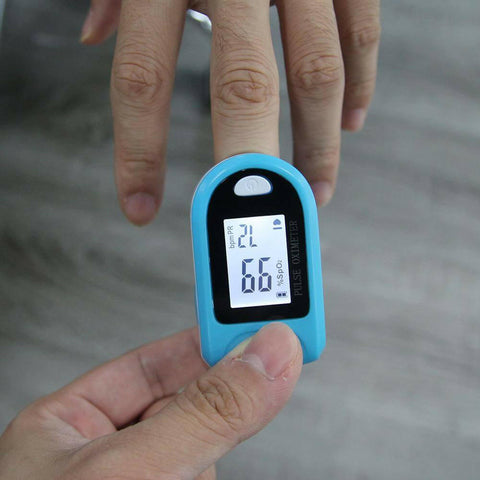 Portable Fingertip Pulse Oximeter Blood Oxygen Monitor Saturation