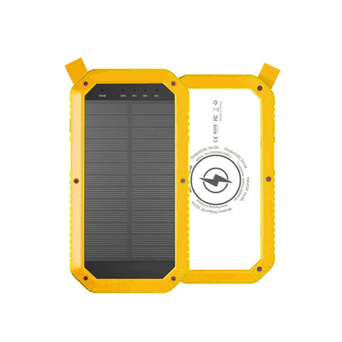 Sun Chaser Mini Solar Powered Wireless Phone Charger 10,000 mAh With