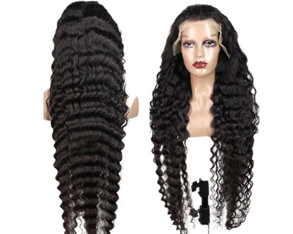13x4 HD Transparent Lace Frontal Loose Deep Wave Wig