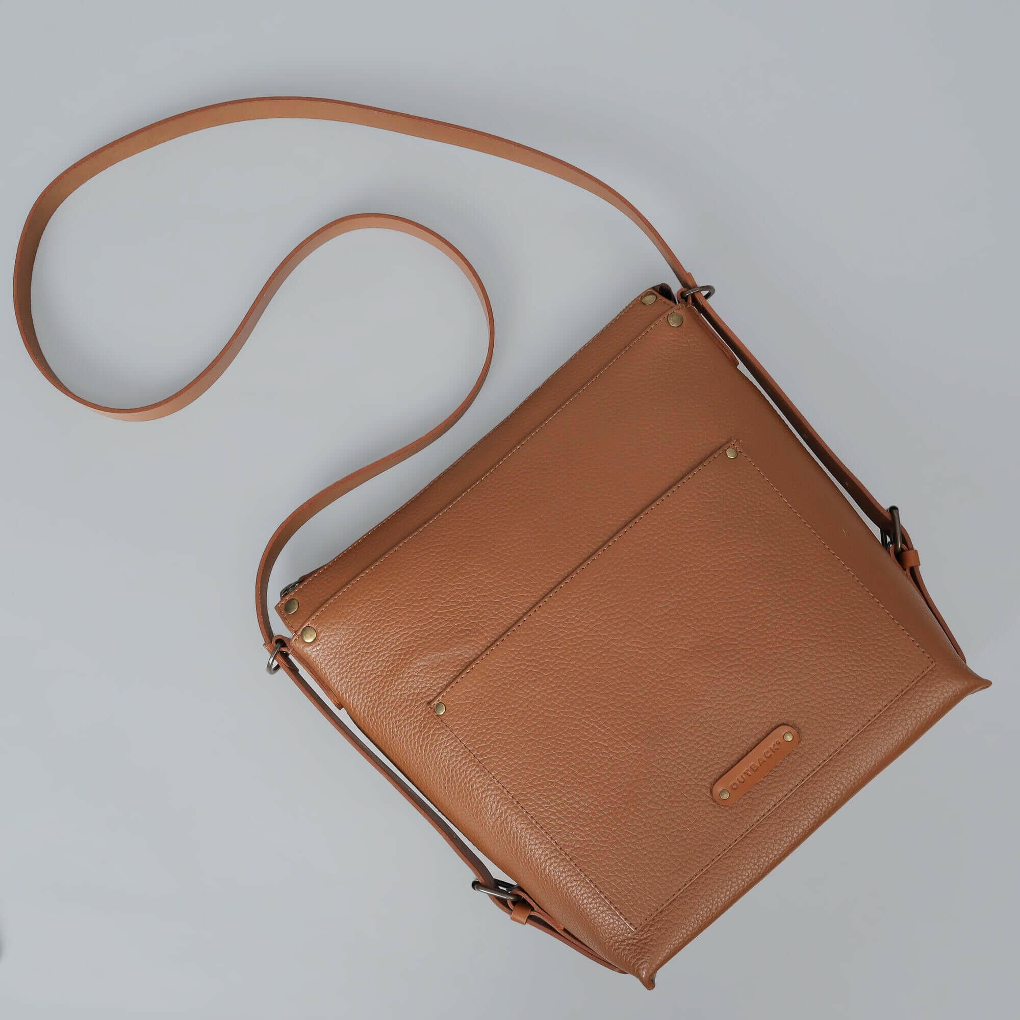 Jersey Leather Crossbody Bag.