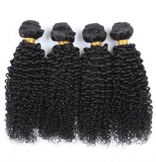 BeuMAX 10A Grade 3/4 Bundles Kinky Curly Brazilian Human Hair.