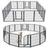 Outdoor Dog Playpen with 8/16 Panels, 40 Inch Height, and Doors