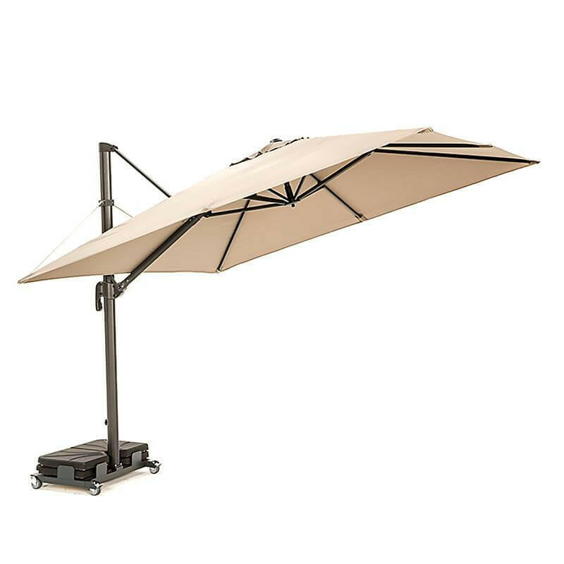 Cantilever Umbrella Flexo base with wheels
