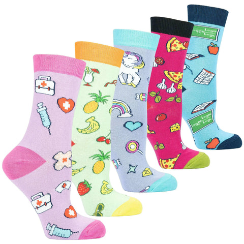 Women's Fun Socks Set.