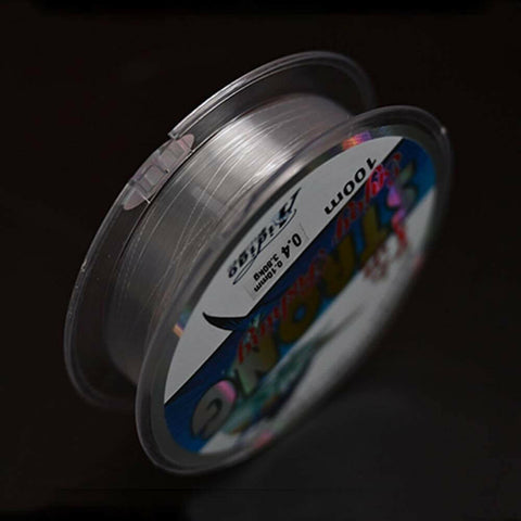 Durable Smoother Transparent Nylon Fishing Line 100 Meters.