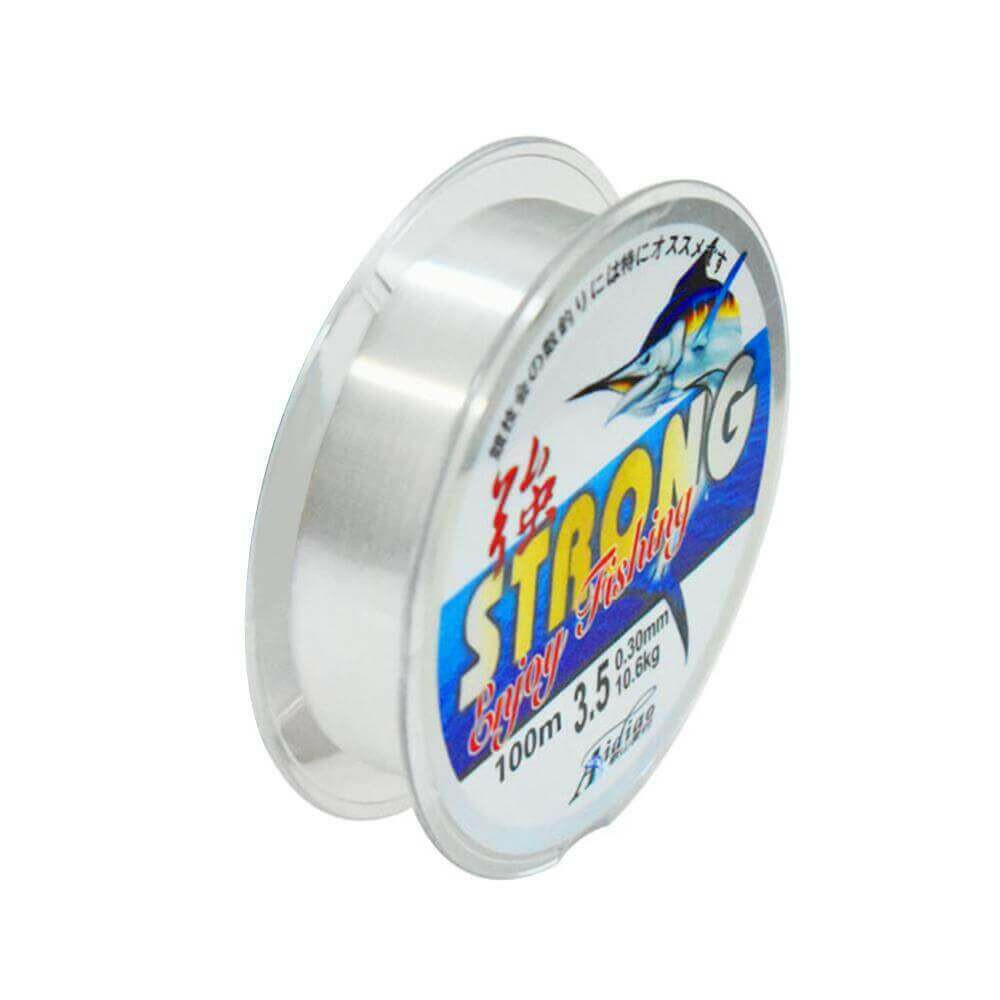 Durable Smoother Transparent Nylon Fishing Line 100 Meters.